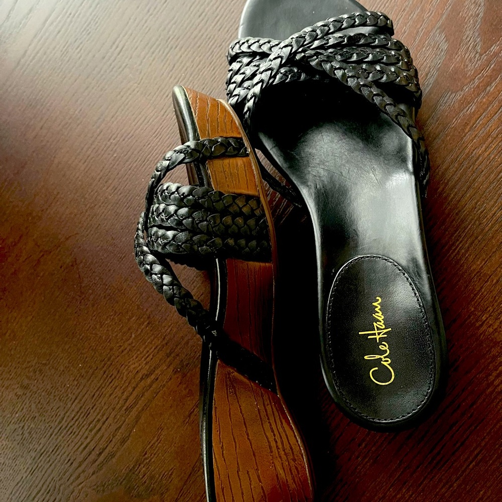 Cole Hahn Wedge Sandals with Nike Air